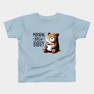 Morning Brew Buddy Kids T-Shirt